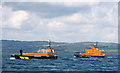 J5082 : Pilot boat 'PB3' and Donaghadee Lifeboat, Belfast Lough by Rossographer