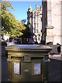 NT2573 : Edinburgh: golden postbox, Hunter Square by Christopher Hilton