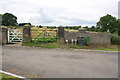 NZ1702 : Whashton Road entrance to Richmond Racecourse by Roger Templeman