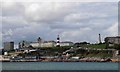 SX4753 : Smeaton's tower and The Hoe Plymouth by Steve  Fareham