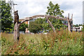 SU9950 : Chainsaw Sculpture, Woodbridge Meadows by Ian Capper