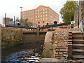 SJ8498 : Rochdale Canal, Brownsfield Lock (#83) by David Dixon