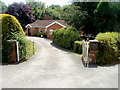 ST1096 : Entrance to John Davies and Sons, Funeral Directors, Trelewis by Jaggery