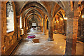 SK9771 : Greyfriars undercroft by Richard Croft