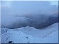 NN6344 : Fin Glen and the ridge leading north from An Stuc by Alan O'Dowd