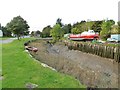 NX8256 : Low tide at Palnackie harbour by Ann Cook