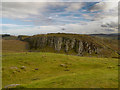 NY7567 : Hadrian's Wall, Peel Crags by David Dixon