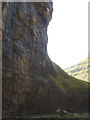 SD9164 : The eastern wall of Gordale Scar by Karl and Ali