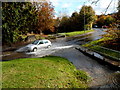 ST5678 : Car splashes through a minor flood on Henbury Road, Bristol by Jaggery