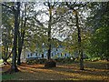 SO1408 : Bedwellty House through the trees, Tredegar by Robin Drayton