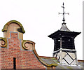 J5081 : Lantern and weathervane, Bangor by Albert Bridge