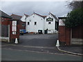 SD9203 : Werneth Cricket Club - Entrance by BatAndBall