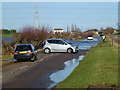 TL2798 : Road closed to some on Whittlesey Wash - The Nene Washes by Richard Humphrey