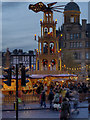 SJ8398 : Manchester Christmas Markets, Exchange Square by David Dixon