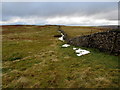 SD8977 : Boundary Wall on Horse Head Moor - South East by Chris Heaton