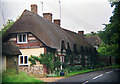 SU1441 : Thatched cottages at West Amesbury, Wiltshire by Phil Champion