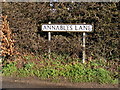 TL0915 : Annables Lane sign by Geographer