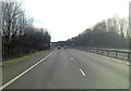 SU8269 : A329(M) approaches Binfield Road overbridge by Stuart Logan