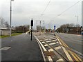 SJ8898 : Clayton Hall Tramstop by Gerald England