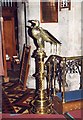 SO4051 : St Peter & St Paul, Weobley - Lectern by John Salmon