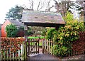 SO8275 : Entrance to the Senses Garden, Brinton Park, Sutton Road, Kidderminster by P L Chadwick