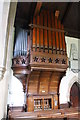 SK7547 : Organ, All Saints' church, Elston by J.Hannan-Briggs