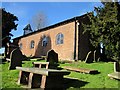 SJ4468 : St John the Baptist's Church, Guilden Sutton by Jeff Buck