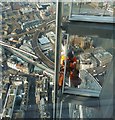 TQ3280 : Workman on The Shard by Rob Farrow