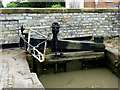 SP2055 : Lock Gate at Lock No 53, Stratford-upon-Avon by Roger  D Kidd