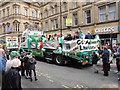 SJ8398 : St Patrick's day parade in Manchester by David Hawgood