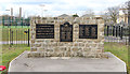 TQ2184 : St Mary, Neasden Lane, Church End - War Memorial WWI & WWII by John Salmon