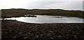 NR4063 : Permanent puddle off Ghillie Track, Islay by Becky Williamson