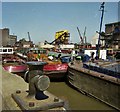 TA1028 : Old Harbour, River Hull, Kingston upon Hull by Bernard Sharp