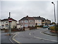 ST6372 : Block of four houses on Raeburn Road by Christine Johnstone