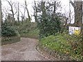  : Track to the beach, St Audries Bay by Roger Cornfoot