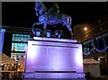 SP3379 : Lady Godiva In Broadgate at Christmas - Coventry - 2012 by Maria Fleck