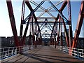 SJ8097 : Detroit Bridge, Salford Quays by Christine Johnstone