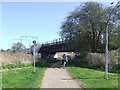 TM0025 : Cycle path, Colchester by Malc McDonald