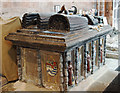 SJ4912 : Holy Cross Abbey church, Shrewsbury - tomb-chest of Richard Onslow & wife by Mike Searle