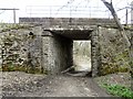 SJ9493 : Railway bridge near Thistley Fields by Gerald England