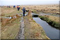 SX5870 : Footbridge over Devonport Leat by Graham Horn