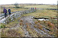 SX5671 : Devonport Leat crossing a small valley by Graham Horn