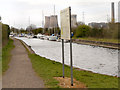 SJ5686 : Trans Pennine Trail and Sankey Canal at Fiddler's Ferry by David Dixon