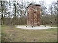 SJ8148 : Regard the end, Watermills Chimney by Christine Johnstone