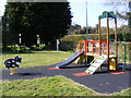 TM3876 : Children's Play Equipment at Basley Park by Geographer