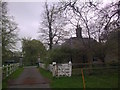 TM3769 : Entrance of Sibton Park & Sibton Park Lodge by Geographer