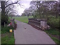 TM3770 : Bridge on the entrance to Sibton Park by Geographer