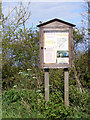 TM3886 : Ilketshall St.Andrew Village Notice Board by Geographer