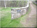 NO1890 : Parapet of the old Brig o'Dee at Invercauld by Stanley Howe