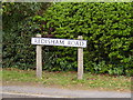 TM4087 : Redisham Road sign by Geographer